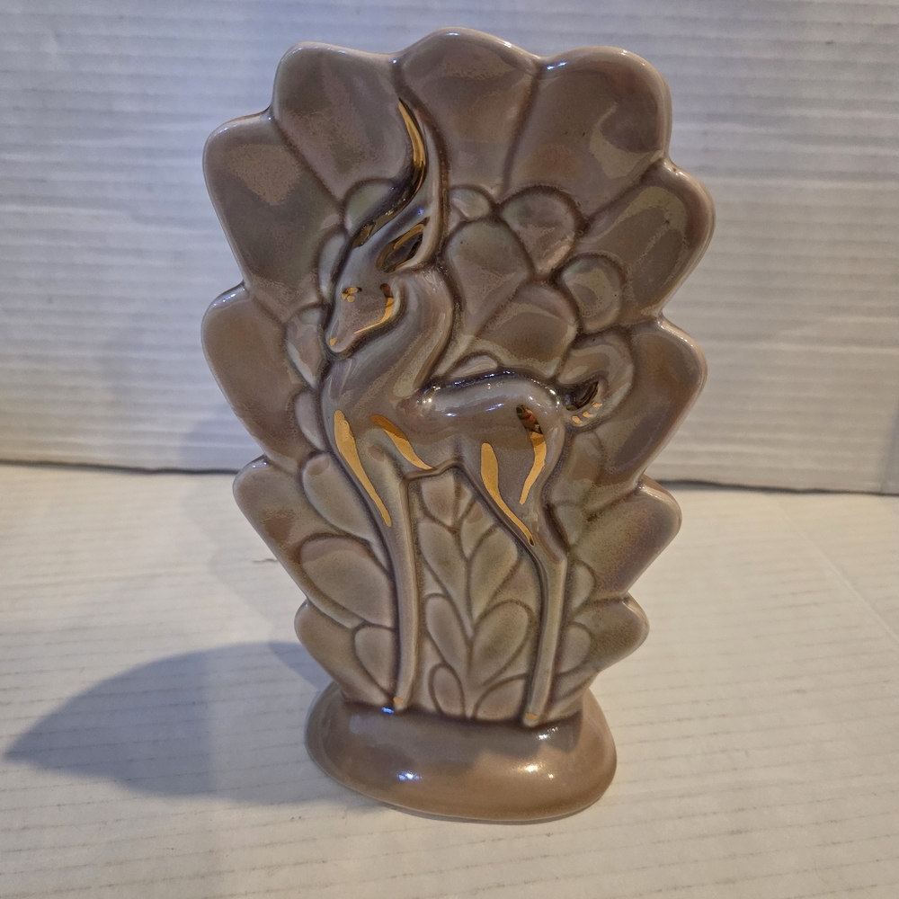 Mid Century Modern Vase Pottery Ceramic MCM Home Decor Decoration Plant Holder